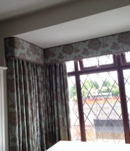 bay window curtains and blinds